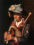 BLOEMAERT, Abraham The Bagpiper ffg Sweden oil painting reproduction